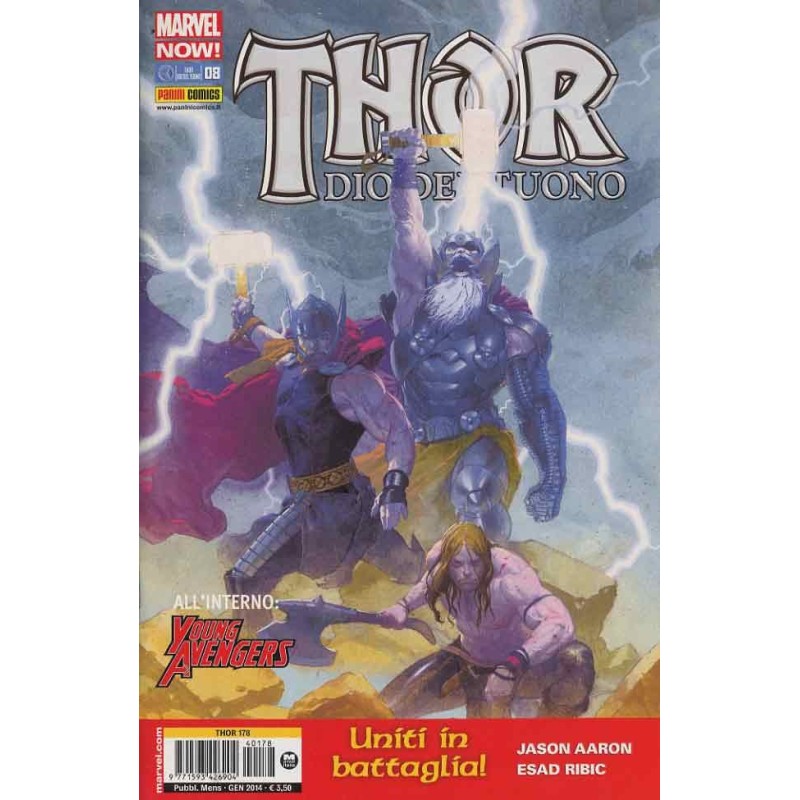 THOR 178 - THOR DIO DEL TUONO 8 MARVEL NOW!