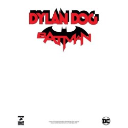 BATMAN E DYLAN DOG 1 - VARIANT BIANCA