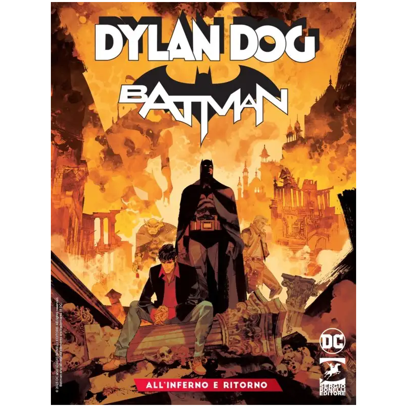 BATMAN E DYLAN DOG 3 REGULAR-ALL'INFERNO E RITORNO