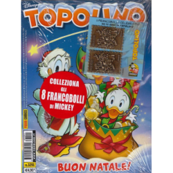SUPERTOPOLINO 3291-TOPOLINO 3291 CON 2 FRANCOBOLLI